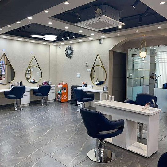 Salon Interior Model Town